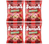 Swizzels Squashies Soft and Foamy Cherry Cola Sweets 120g x 4 Single Bags