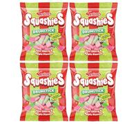 Swizzels Squashies Sour Cherry & Apple Soft & Foamy Sweets 120g x 4 Bags