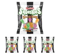 Swizzels Squashies Squeletons 120g - Halloween Sweets, Trick or Treat Candy, Perfect for Halloween, Pick n Mix, Party Bags, and Sweet Treats for Parties (Pack of 4)