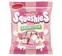 Swizzels SQUASHIES STRAWBERRY & CREAM PMP 12X120G