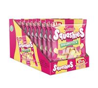 Swizzels Squashies Sweets - Rhubarb and Custard Flavour Squashies - Price Marked Multipack Sweets (12 x 120g)