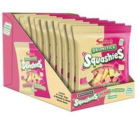 Swizzels Squashies Sweets - Rhubarb & Custard Flavour - Multipack (12 x 140g)