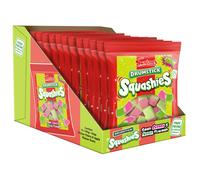 Swizzels Squashies Sweets - Sour Cherry & Apple Flavour - Multipack (12 x 140g)