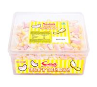 Swizzels Fun Gums Teeth ‘n' Toothbrush Fruit Flavour Foam Gums