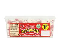 Swizzles Fun Gum Strawberry Tarts - 1p x 600 x 6