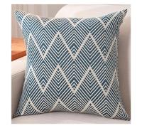 SWJ-swjssb Cotton Linen Throw Pillow Cover Boho Soft Pillowcase Super King Size Farmhouse Square Rectangle Cushion Case Home Decor for Couch Sofa Bed Living Room(Color:#1,Size:50x70 cm 1pc)