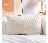 SWJ-swjssb Super King Size Pillow Cases,Square Rectangle Cushion Covers Soft Corduroy Stretch Throw Pillow Cover Various Sizes Decorative Pillowcases For Bedroom Sofa Pillows(Beige,40x60cm/16x24inch)