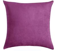 SWJ-swjssb Velvet Decorative Throw Pillow Covers 18x18 Inch,Cushion Covers 45 X 45 CM，Soft Square Cushion Cases With Zipper Modern Interior Washable Pillowcase，for Sofa Bed Car(Purple)