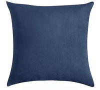 SWJ-swjssb Velvet Decorative Throw Pillow Covers 18x18 Inch,Cushion Covers 45 X 45 CM，Soft Square Cushion Cases With Zipper Modern Interior Washable Pillowcase，for Sofa Bed Car(Navy)