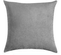 SWJ-swjssb Velvet Decorative Throw Pillow Covers 18x18 Inch,Cushion Covers 45 X 45 CM，Soft Square Cushion Cases With Zipper Modern Interior Washable Pillowcase，for Sofa Bed Car(Medium Gray)