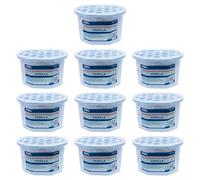 SWL 500ml Household Dehumidifier Tubs | Pack of 10 | Moisture Absorber & Condensation Remover for Damp, Mould & Mildew in Home, Bathroom, Kitchen, Wardrobe, Bedroom, Garage & Caravan (Vanilla)