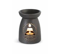 SWL Ceramic Oil & Wax Melt Burner | Essential Oil & Aroma Burner for Home Fragrance & Aromatherapy | Tealight Wax Melt Holder for Living Room, Bedroom & Gift Use