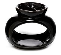 SWL Ceramic Oil & Wax Melt Burner | Essential Oil & Aroma Burner for Home Fragrance & Aromatherapy | Tealight Wax Melt Holder for Living Room, Bedroom & Gift Use