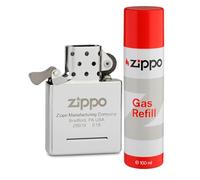 SWL Zippo Flame Insert with Gas Refill | Windproof Flame | Durable Refillable Lighter Insert for Everyday & Outdoor Use (SINGLE FLAME LIGHTER INSERT + 100ML GAS REFILL)