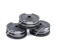 SWNKDG 3 Pieces Strimmer Spools for Bosch Trimmer F016800351 (Length: 6 m, Diameter 1.60 mm) Art 24, 27, 30 and Art 30-36 LI