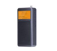 Swokely HRD-205 Portable FM Radio Multifunctional Radio Convert Signal to BT Headphones Auto Scan Station Alarm with Auto Power Off Timer Backlit Display with Headphone Jack