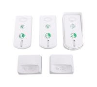Swokely Wireless Doorbell Intercom Rechargeable Long Distance Smart Intercom Doorbells for Home Office Real-Time Two-Way Communication Electronic Doorbell (White)