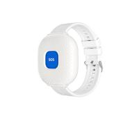 Swokely Wireless Pager Call Button WiFi Emergency Alert Bracelet Smart Caregiver Pager for Elderly Kids Hospital Nursing Home with 100ft Range APP Control Rechargeable IP66 Water Proof
