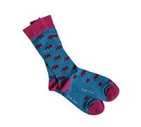 Swole Panda Pink Elephant Bamboo Socks - UK 4-7