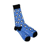 SWOLE PANDA Bamboo Socks UK 4-7 - Blue Penguin Womens Socks