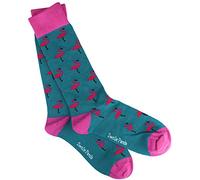 Swole Panda Flamingo Bamboo Socks - UK 4-7