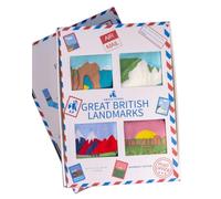 Swole Panda Great British Landmarks Bamboo Sock Gift Set - UK 7-11