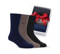 SWOLE PANDA | Luxury Super Soft Bamboo Socks For Men, 3 Pack Gift Box, Size 7-11