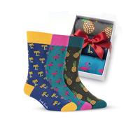 SWOLE PANDA | Luxury Super Soft Bamboo Socks For Men, 3 Pack Gift Box, Size 7-11