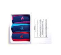 SWOLE PANDA | Luxury Super Soft Bamboo Socks For Men, Multicoloured Stripes, 3 Pack, Size 7-11
