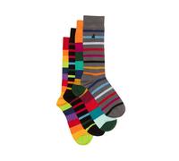 Swole Panda Narrow Stripe Sock Bundle - Four Pairs - UK 7-11