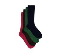 Swole Panda Plain Comfort Cuff Bamboo Sock Bundle - Four Pairs - UK 7-11