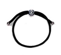 Swole Panda Rope Unisex Bracelet Jet Black Made from Recycled Plastic Bottles - Small