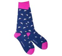 Swole Panda Shark Bamboo Socks - UK 12-15
