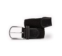 SWOLE PANDA Unisex Recycled Woven Elastic Belt - Black