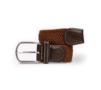SWOLE PANDA Unisex Recycled Woven Elastic Belt - Brown