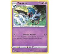 Swoobat 069/203 Uncommon Pokemon Card (SWSH Evolving Skies) + 1x TitanCards® Toploader