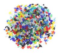 SWOOMEY 1 Bag Irregular Colored Glass Blocks for DIY Crafts and Artistic Projects Microwave Kiln Compatible Glass Pieces for Making Or Decorating Dishes Bowls