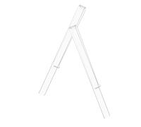 SWOOMEY 1 Pair Acrylic Music Clips Clear Transparent Sheet Music Holders for Easy Page Viewing Durable Practical Design