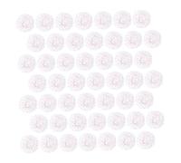 SWOOMEY 100pcs Microphone Covers Ultra-thin Non-woven Dust Covers for Ktv Spray Elastic Design Compatible Various Microphones Dots