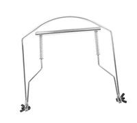 SWOOMEY 10holes Harmonica Neck Holder Metal Frame Harp Rack for Harmonica Model Mouth Organ Accessory for Playing