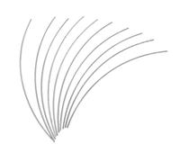 SWOOMEY 10pcs 1.8mm White Copper Guitar Fret Wires Luthier Tools 200mm Length Classical Folk Guitar Accessories for Fretboard Repair and Instrument Maintenance