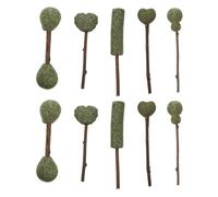 SWOOMEY 10pcs Cat Lolly Pop Treats Natural Catnip Candy for Indoor Cats Teeth Clean Attract Kittens Edible Snacks Set