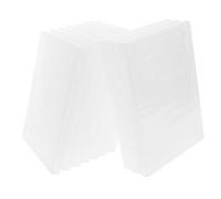 SWOOMEY 10pcs CD DVD Cases Insert Pages Plastic Disc Cases for Organizing and DVDs for Home and Car Storage