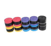 SWOOMEY 10pcs Drumstick Wrap Tape Sweat-absorbent Non-slip Viscous Pu Band Easy to Install and Replace for Electronic Drum and Squash Racket Musical Instrument Accessories