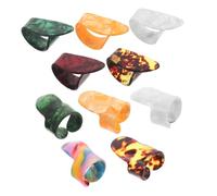 SWOOMEY 10pcs Guitar Finger Picks Celluloid Thumb Finger Picks for Mandolin Banjo Plectrums Folk Guitar Fingerstyle Accessories
