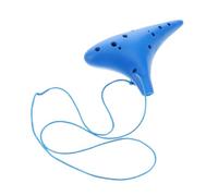 SWOOMEY 12hole Resin Ocarina Alto C Tuning Beginner Friendly Musical Instrument for Adults Practice and Performance Random Color