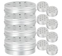 SWOOMEY 12pcs Dog Scent Training Case Set 60ml Aluminum Small Scent Containers for Dog Training Tool to Pets Natural Smell Skills and Release Excess Energy