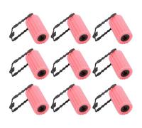 SWOOMEY 12pcs Pink Sponge Rollers Hair Curling Stick for Hair Styling and DIY Time-saving Soft Curler Tool Suitable and Ladies