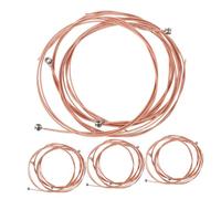 SWOOMEY 12pcs Replacement Guitar String Set Acoustic Guitar Strings Easy to Install Pure Sound