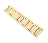 SWOOMEY 13 Inch 3/4 Viola Fingerboard Sticker Light Yellow Fret Guide Label for Beginners Practicing Learning Finger Position Marker